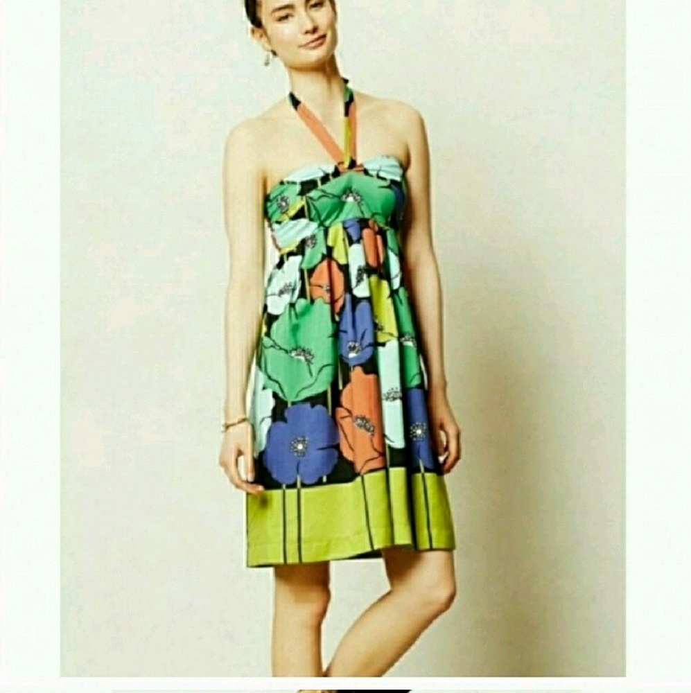 Anthropologie (James Coviello) floral dress!